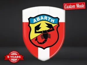 Fiat Abarth Décalcos Portière Auto Durable Max Pro Stylé Moderne